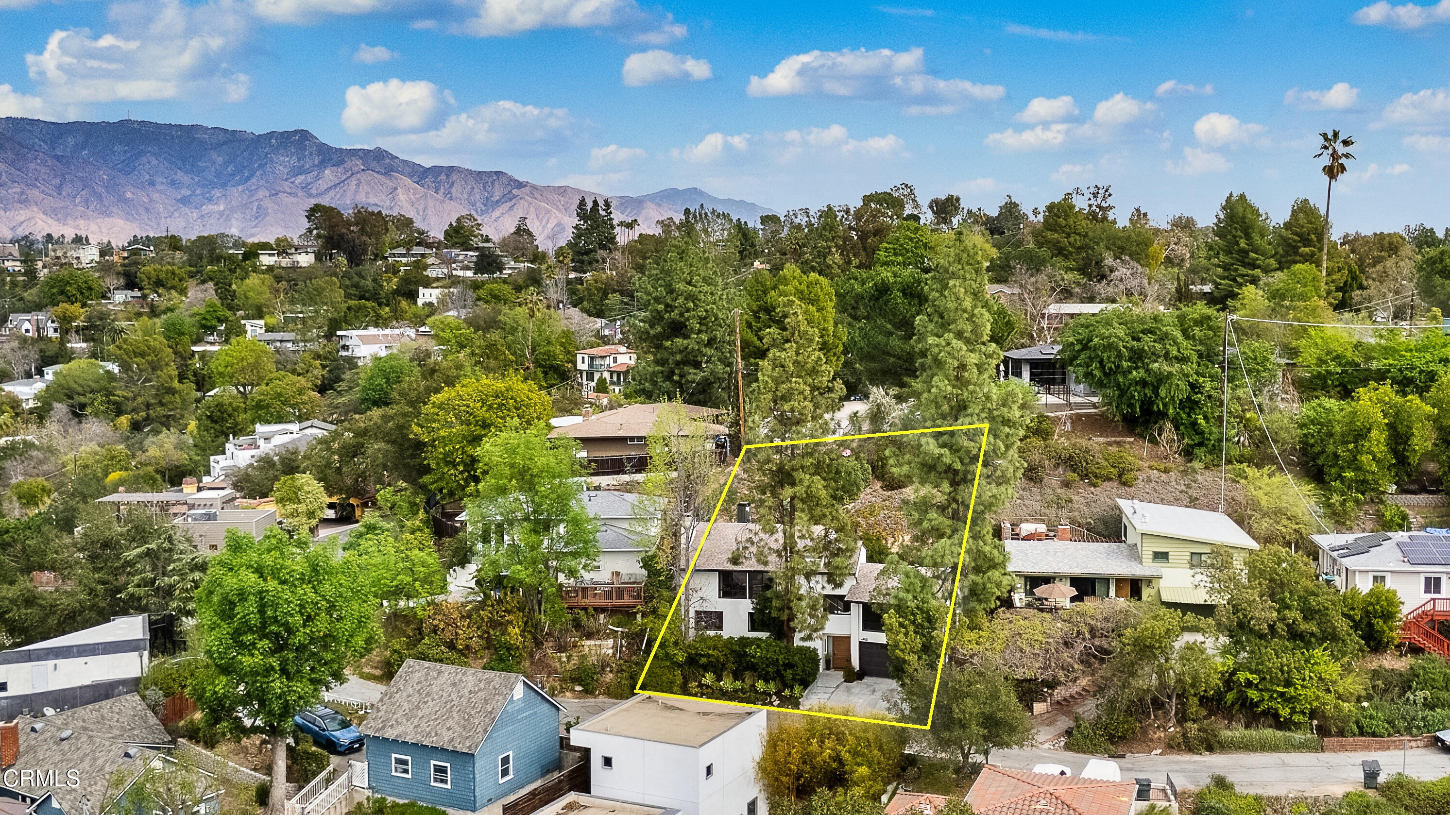 1868 Kaweah Drive Pasadena, CA 91105 - Photo 26 of 28 an aerial view of multiple house