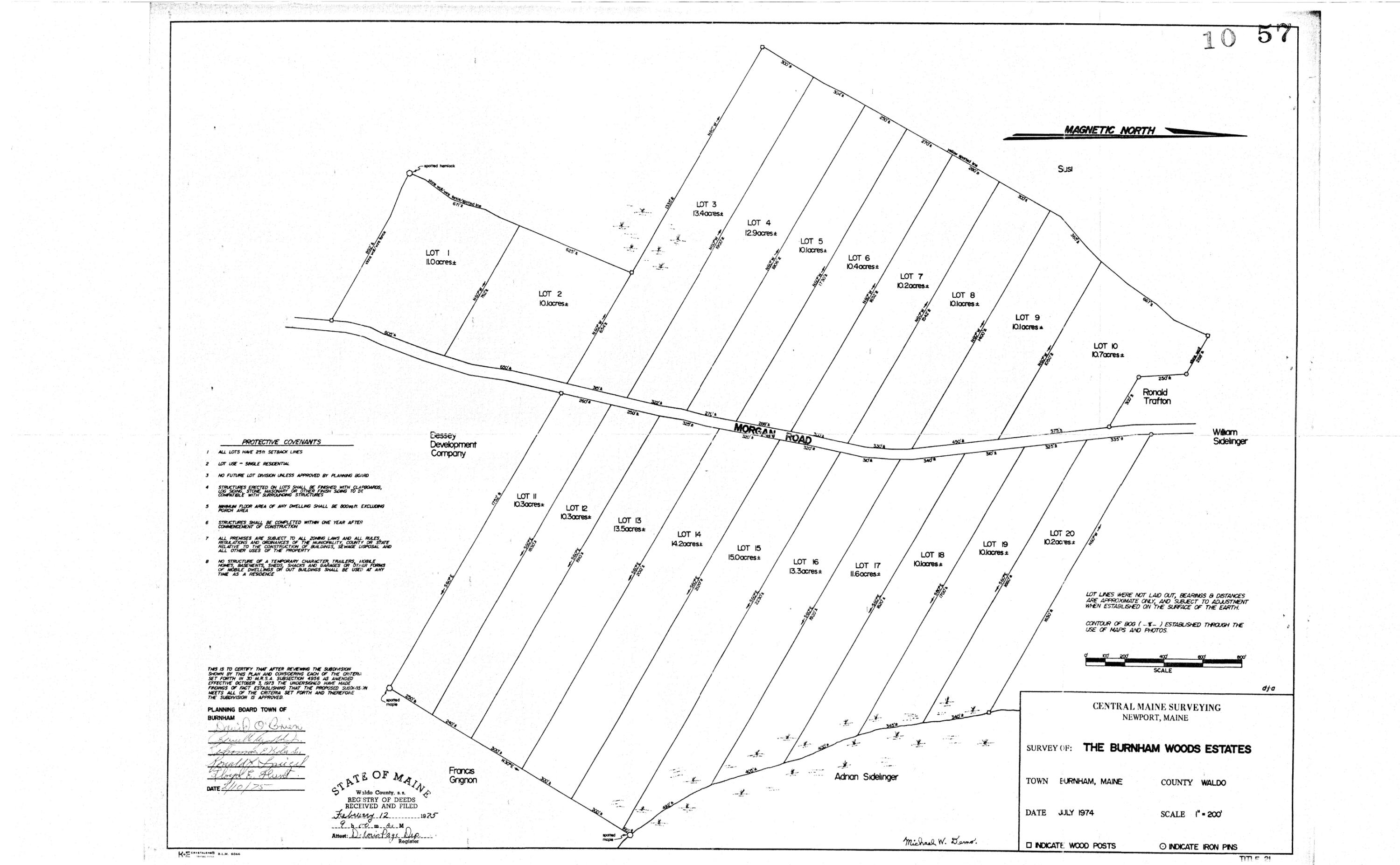 1-2 Morgan Road Burnham, ME 04922 - Photo 5 of 5 Survey