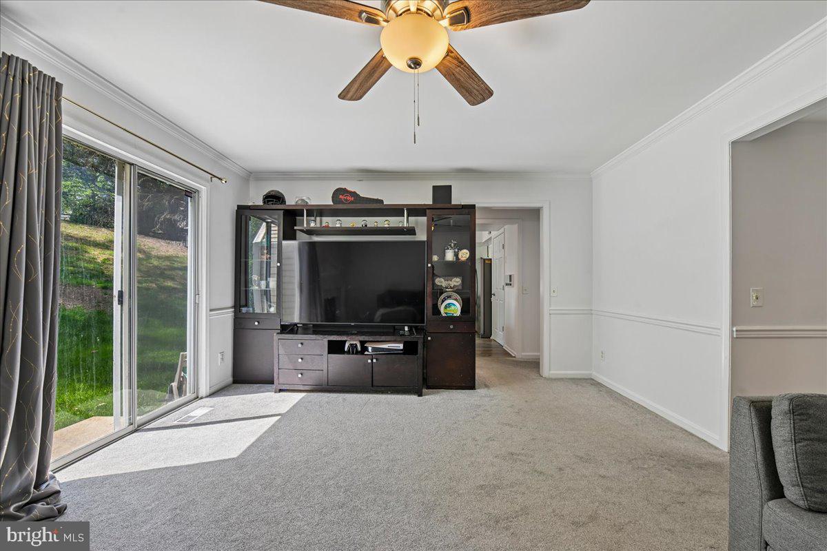 903 Brook Street Accokeek, MD 20607 - Photo 20 of 57 Family Room with Sliding Doors to Backyard