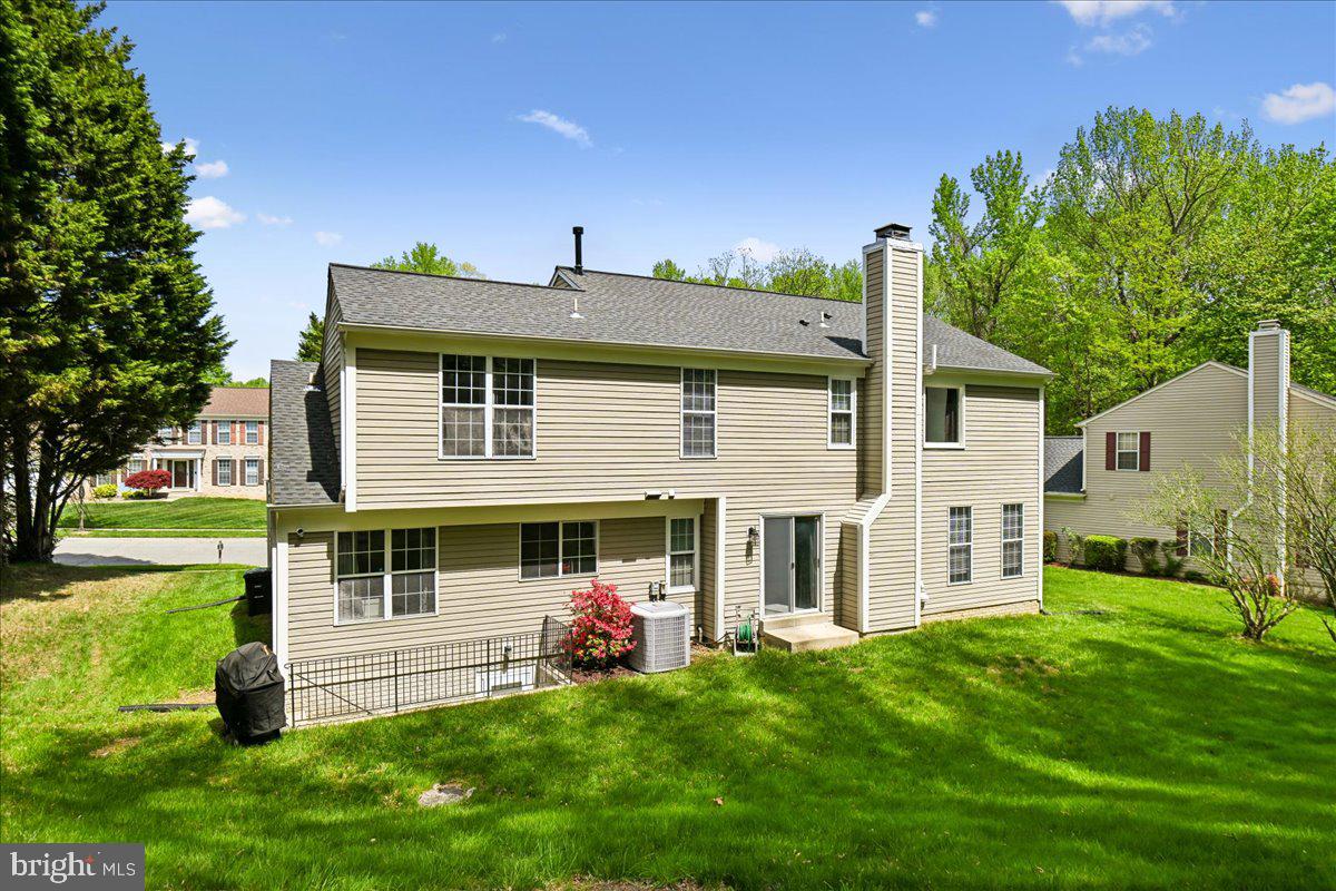 903 Brook Street Accokeek, MD 20607 - Photo 48 of 57 Backyard on Spacious Lot Backing to Woods
