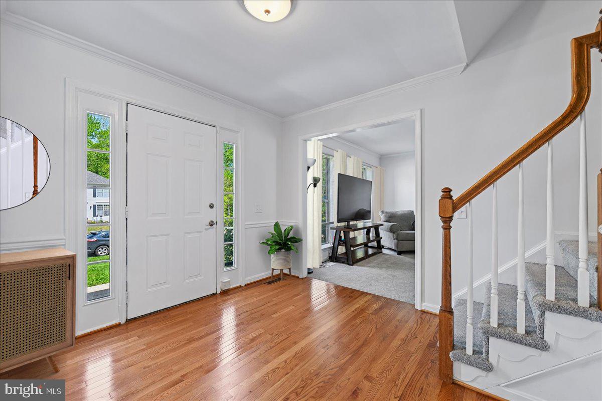 903 Brook Street Accokeek, MD 20607 - Photo 8 of 57 Inviting Entry with Hardwood Floors