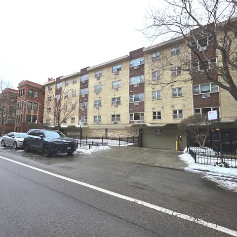 a car parked on the side of road