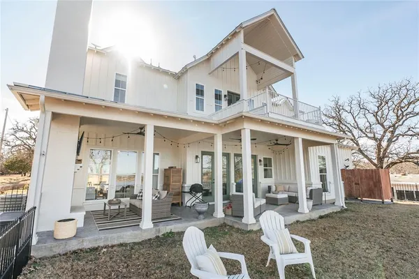 a front view of a house with a porch