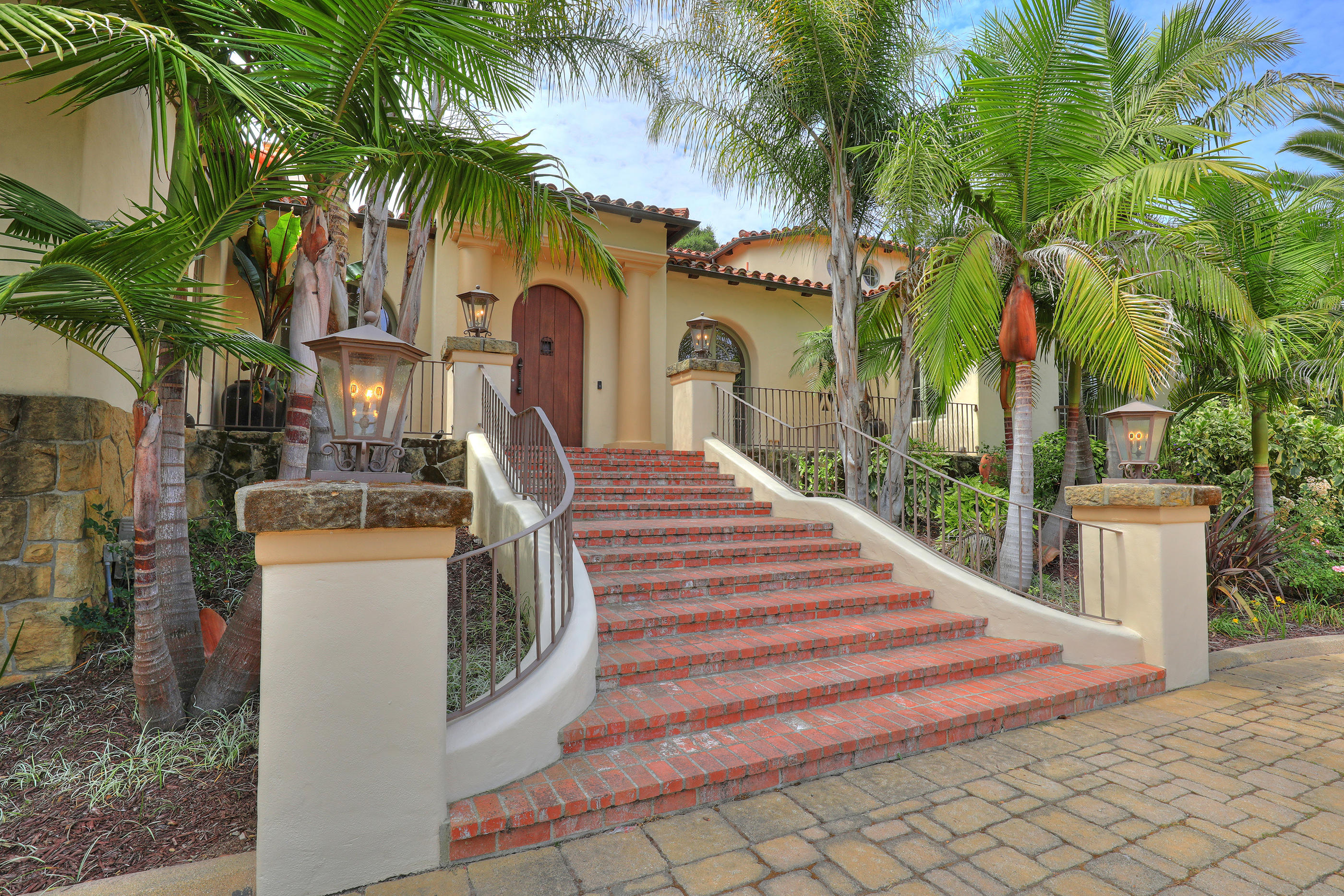405 Via Hierba Santa Barbara, CA 93110 - Photo 4 of 41 Front Stairs