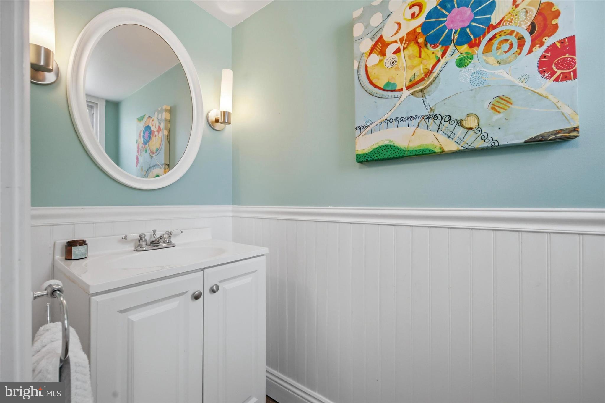 1 Country Village Way Media, PA 19063 - Photo 25 of 50 a bathroom with a sink and a mirror