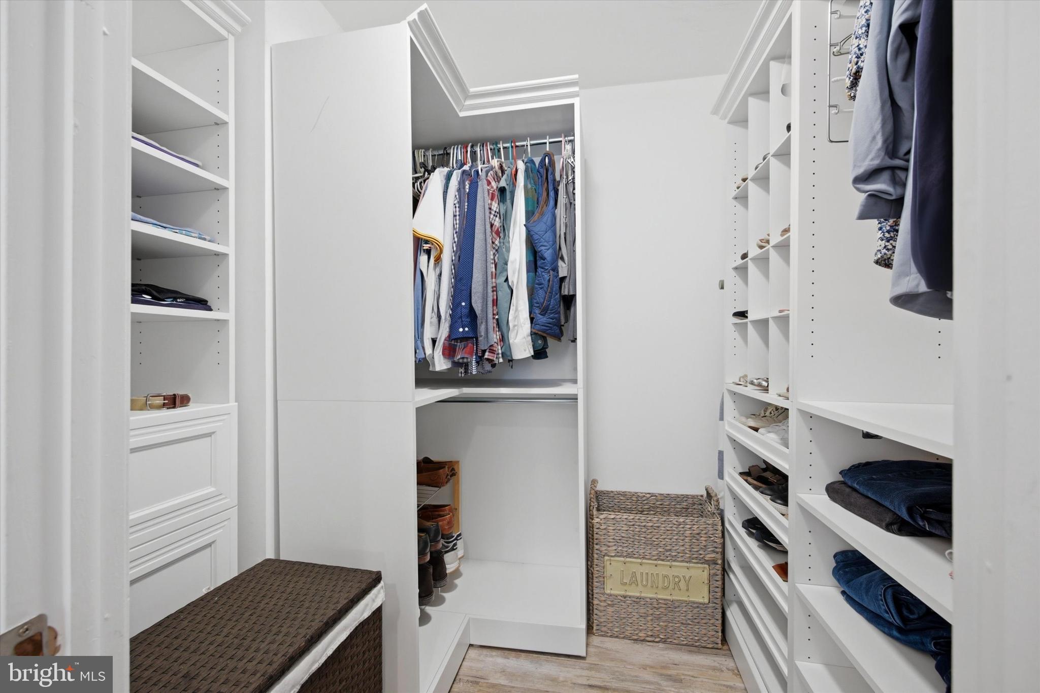 1 Country Village Way Media, PA 19063 - Photo 32 of 50 a view of walk in closet with clothes and shoes