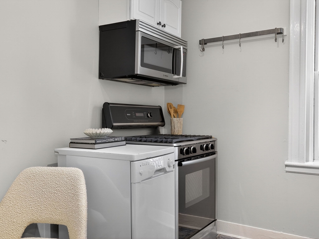 32 Robinwood Avenue, Unit 7 Boston, MA 02130 - Photo 14 of 24 a kitchen with a stove and a microwave