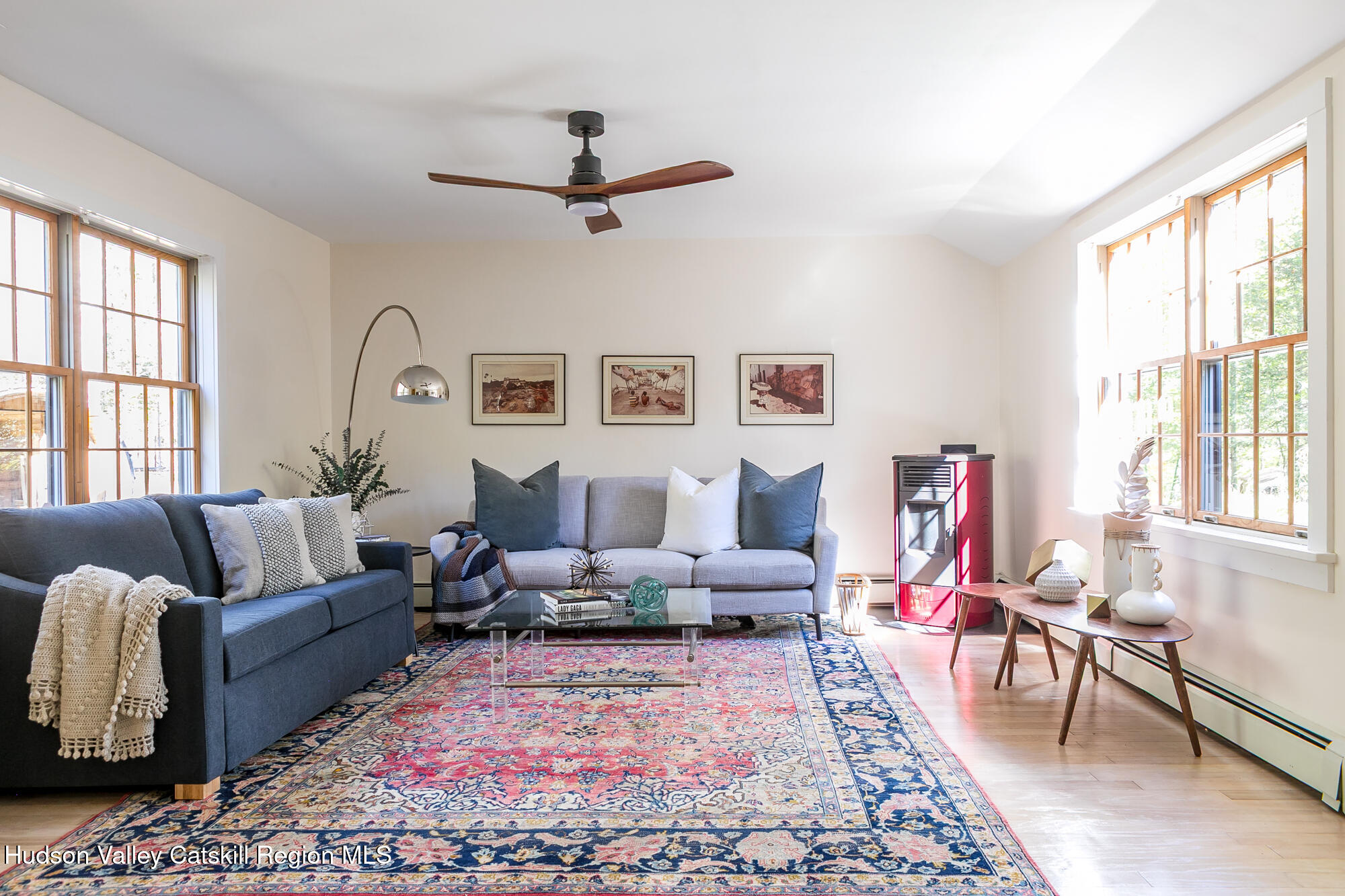 439 Silver Hollow Road Chichester, NY 12416 - Photo 14 of 36 a living room with furniture or couch and a window