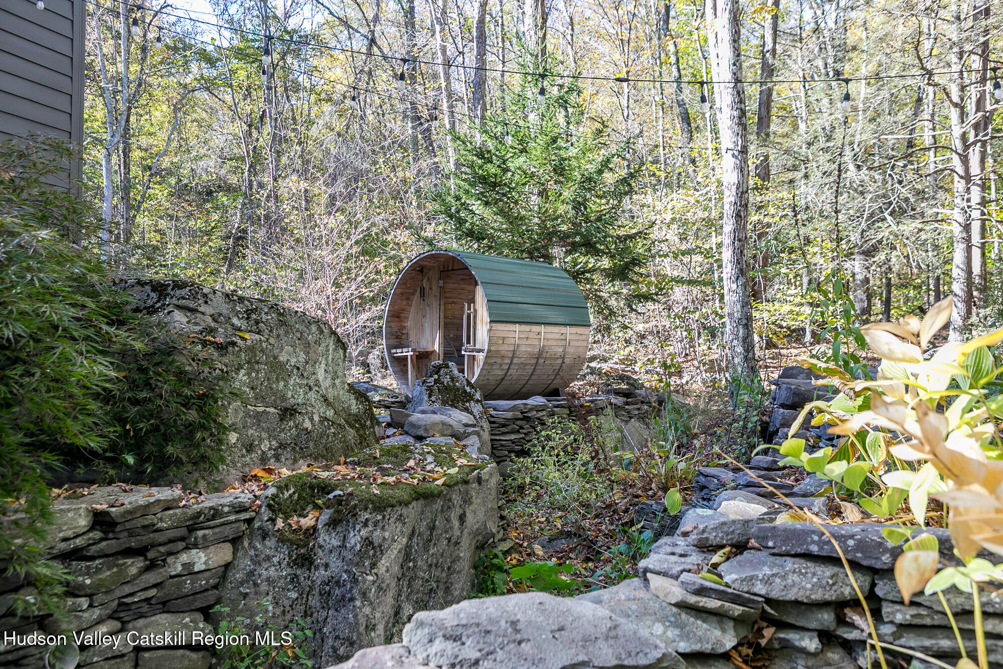 439 Silver Hollow Road Chichester, NY 12416 - Photo 35 of 36 a view of a house with a yard and large trees