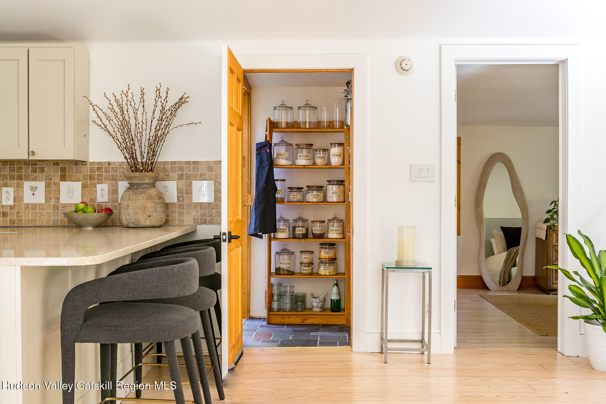 439 Silver Hollow Road Chichester, NY 12416 - Photo 9 of 36 a kitchen with stainless steel appliances granite countertop a refrigerator and a sink