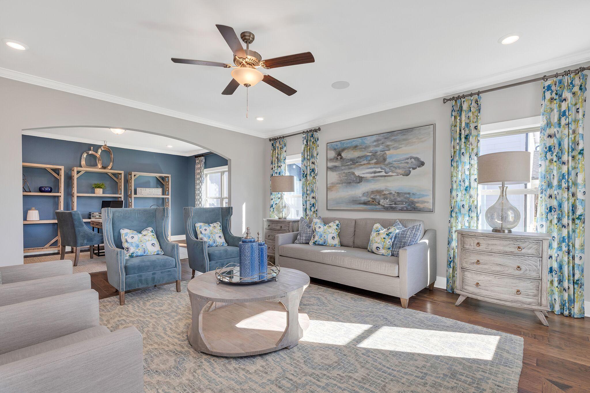 1565 Buttonwood Loop, Unit 55 Chattanooga, TN 37421 - Photo 13 of 27 Lexington Living Room to Open Flex