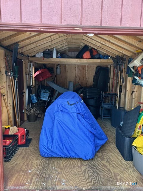 30 Windy Ridge Place Trumbull, CT 06611 - Photo 29 of 39 Backyard shed offers plenty of storage. Also connected to security system.