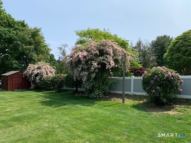 30 Windy Ridge Place Trumbull, CT 06611 - Photo 32 of 39 Side yard with view of shed