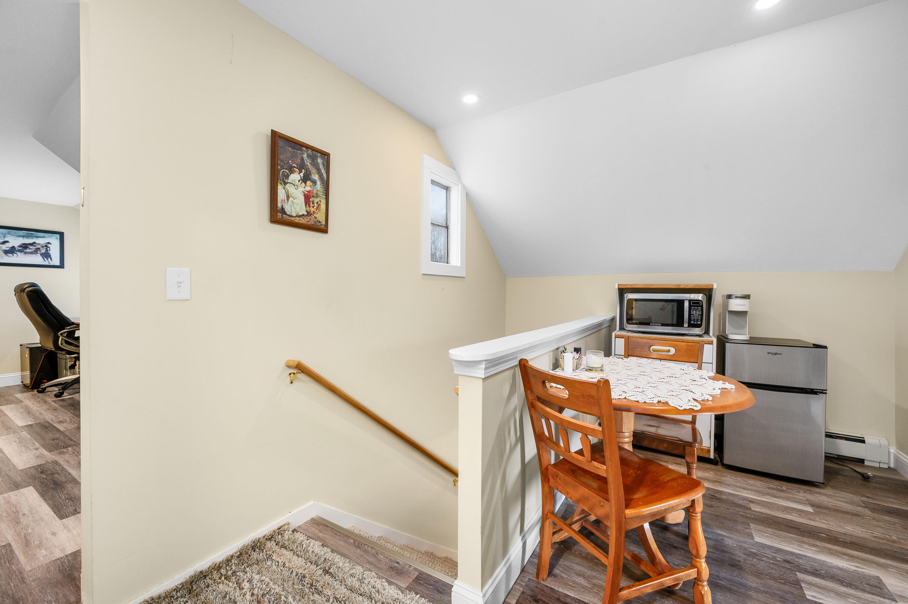 70 High School Road Hyannis, MA 02601 - Photo 13 of 23 a workspace with furniture and wooden floor