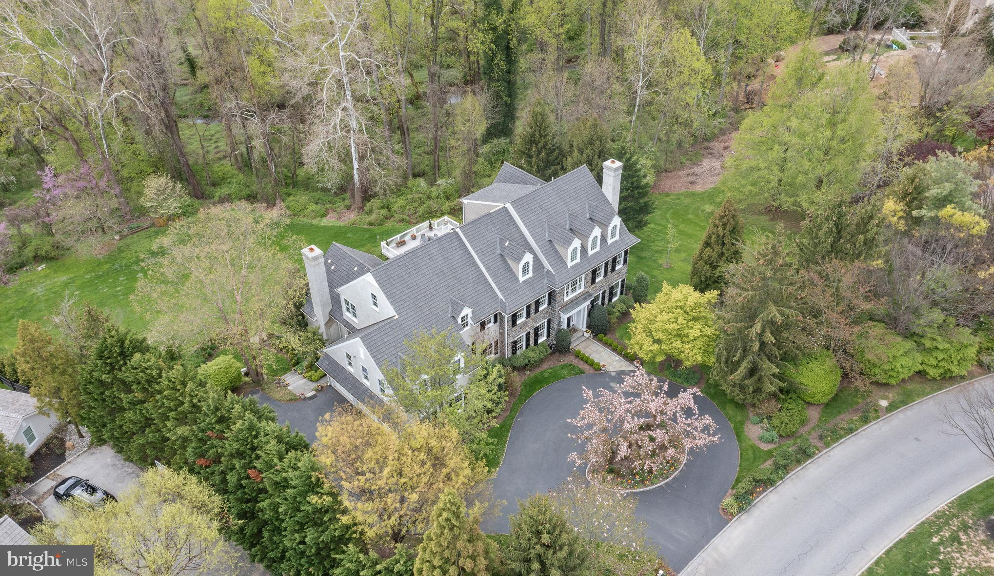 113 Brooke Farm Road Wayne, PA 19087 - Photo 2 of 58 Scenic 180 degree views of wooded open space