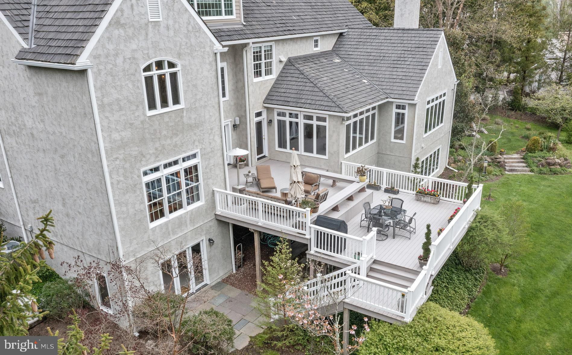 113 Brooke Farm Road Wayne, PA 19087 - Photo 54 of 58 Steps from Deck lead to Lower Level Patio