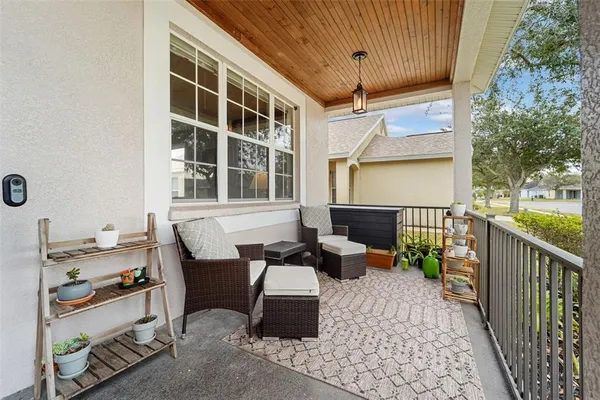 a view of an outdoor space and a yard