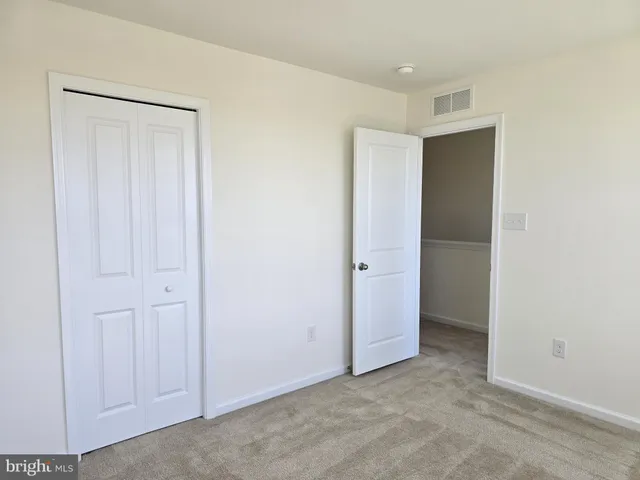 a view of a window in a room