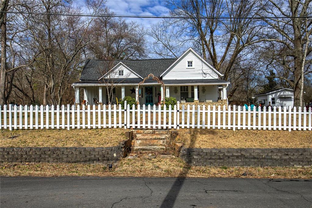 front view of a house