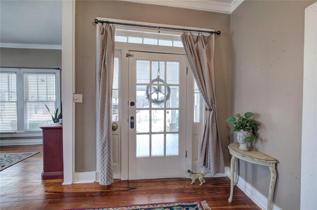 401 Edison Street Menlo, GA 30731 - Photo 26 of 34 a view of front door with wooden floor