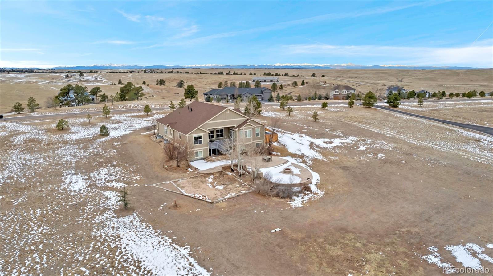 2382 Antelope Ridge Trail Parker, CO 80138 - Photo 30 of 34 an aerial view of a city