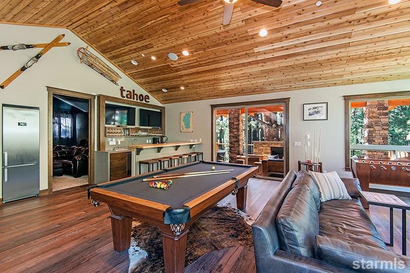 3739 Saddle Road South Lake Tahoe, CA 96150 - Photo 8 of 25 a view of a dining room with furniture window and wooden floor