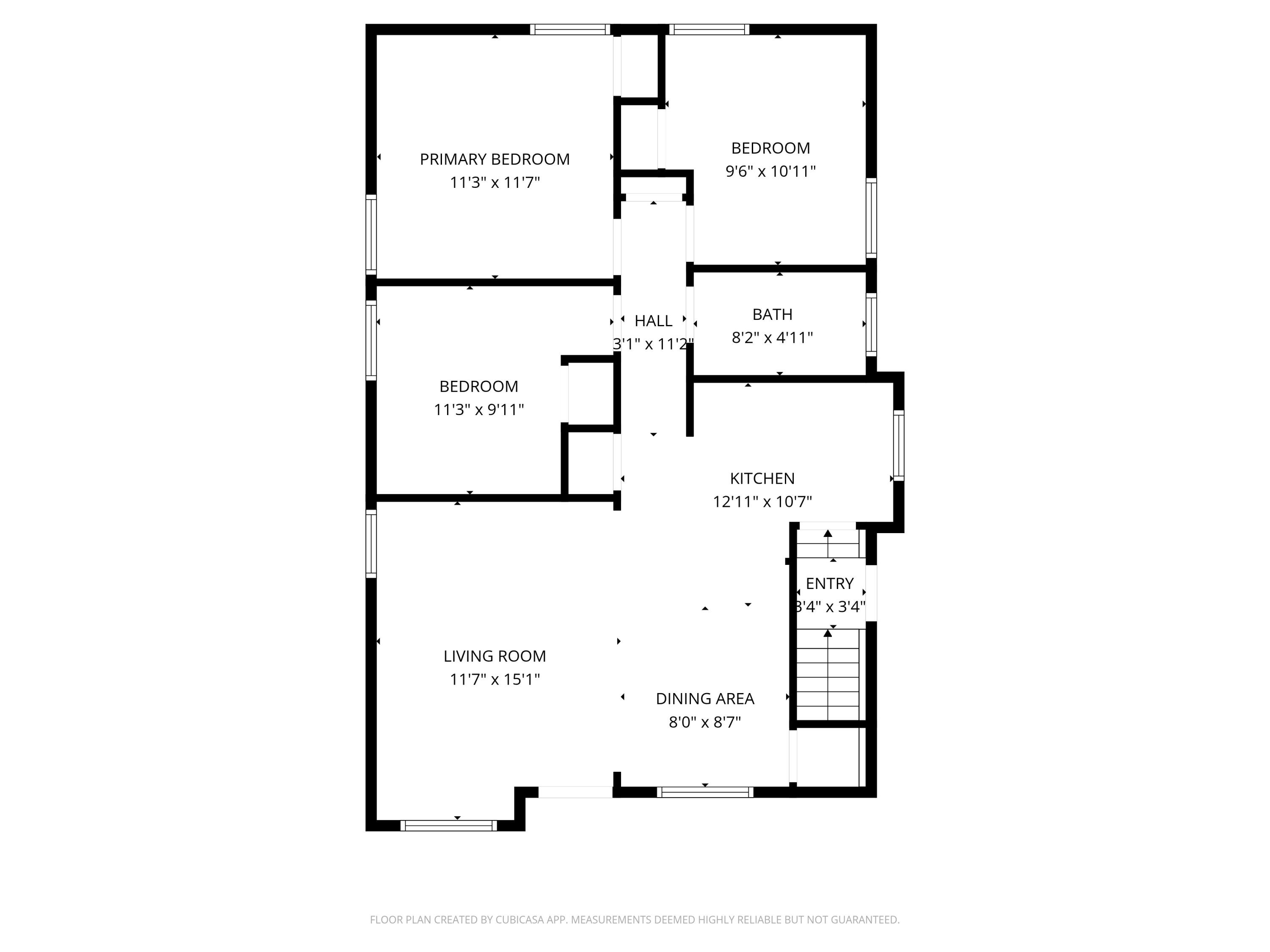 20532 Lesure Street Detroit, MI 48235 - Photo 19 of 20 Main floor plan
