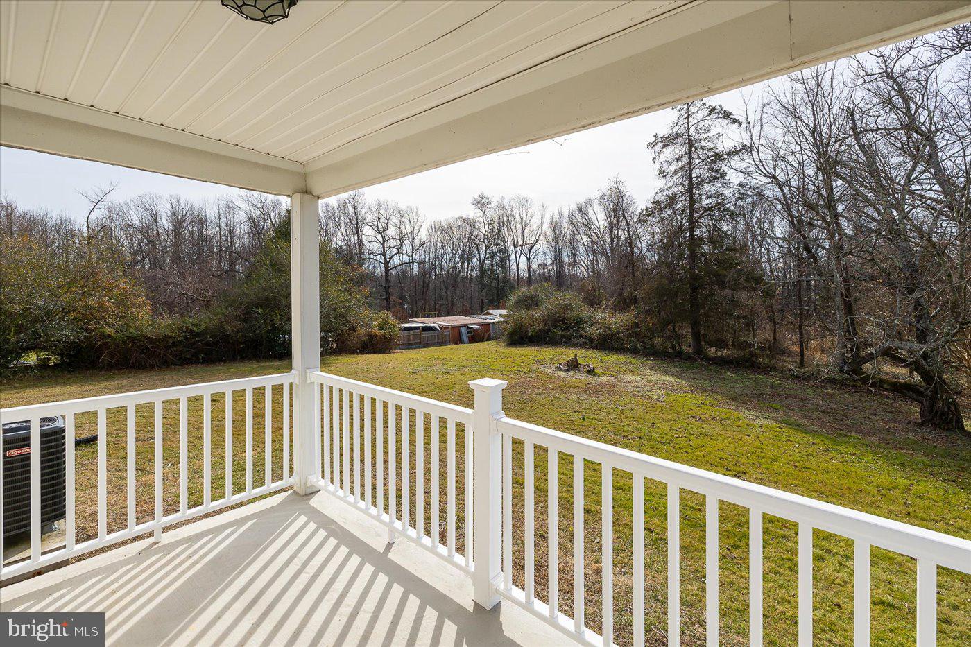 571 Truslow Road Fredericksburg, VA 22406 - Photo 31 of 44 View from rear covered porch