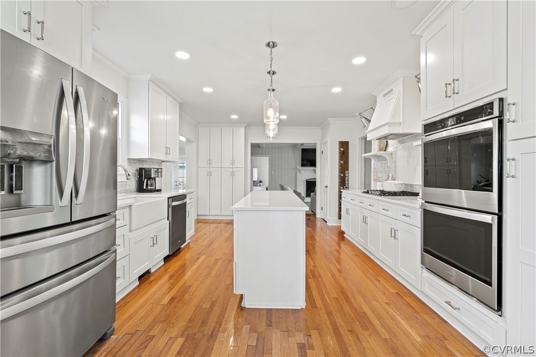 2330 Wadebridge Road Midlothian, VA 23113 - Photo 5 of 47 a large white kitchen with stainless steel appliances