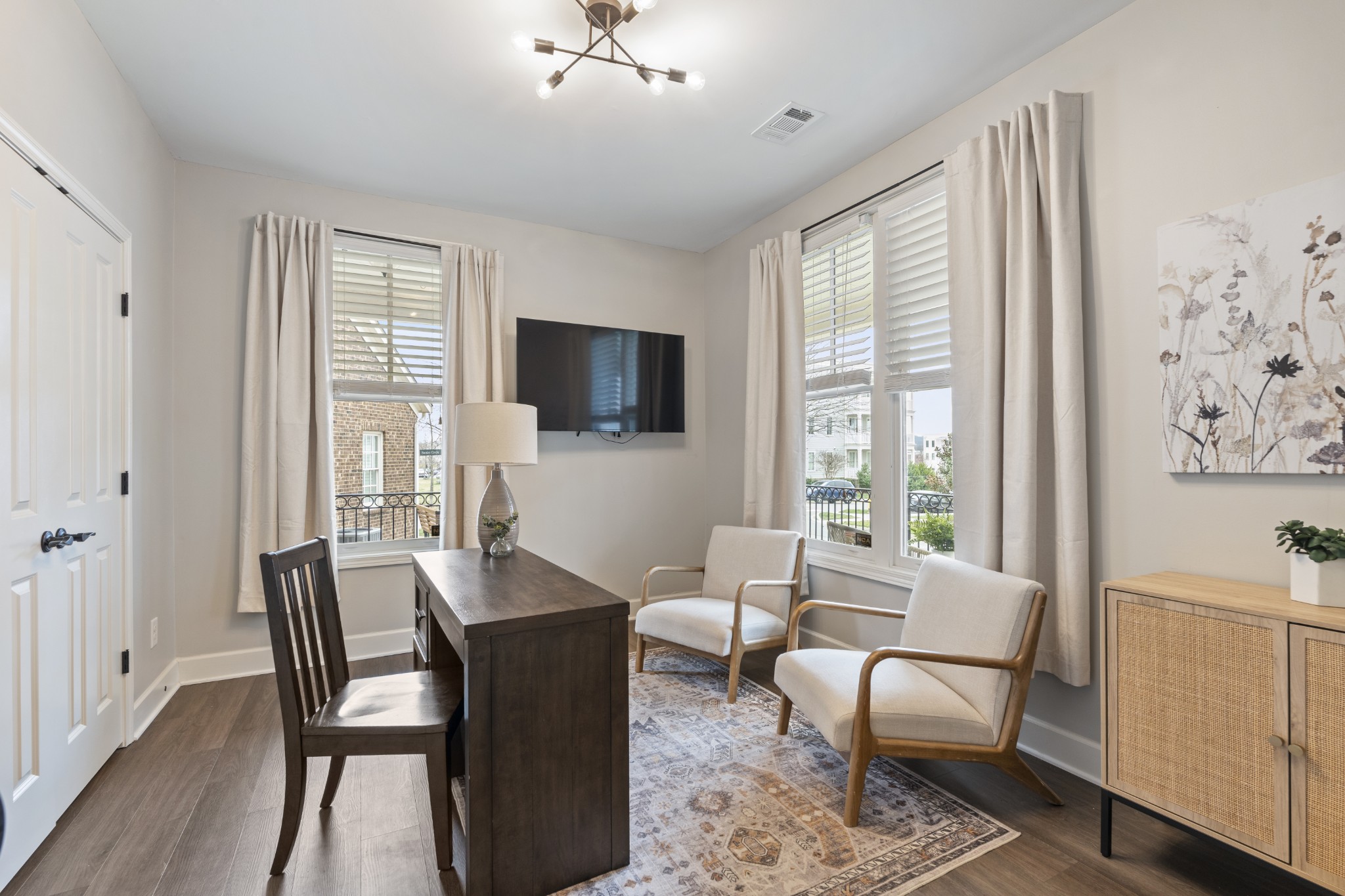 2069 Rural Plains Circle Franklin, TN 37064 - Photo 28 of 74 a dining room with furniture a window and a livingroom