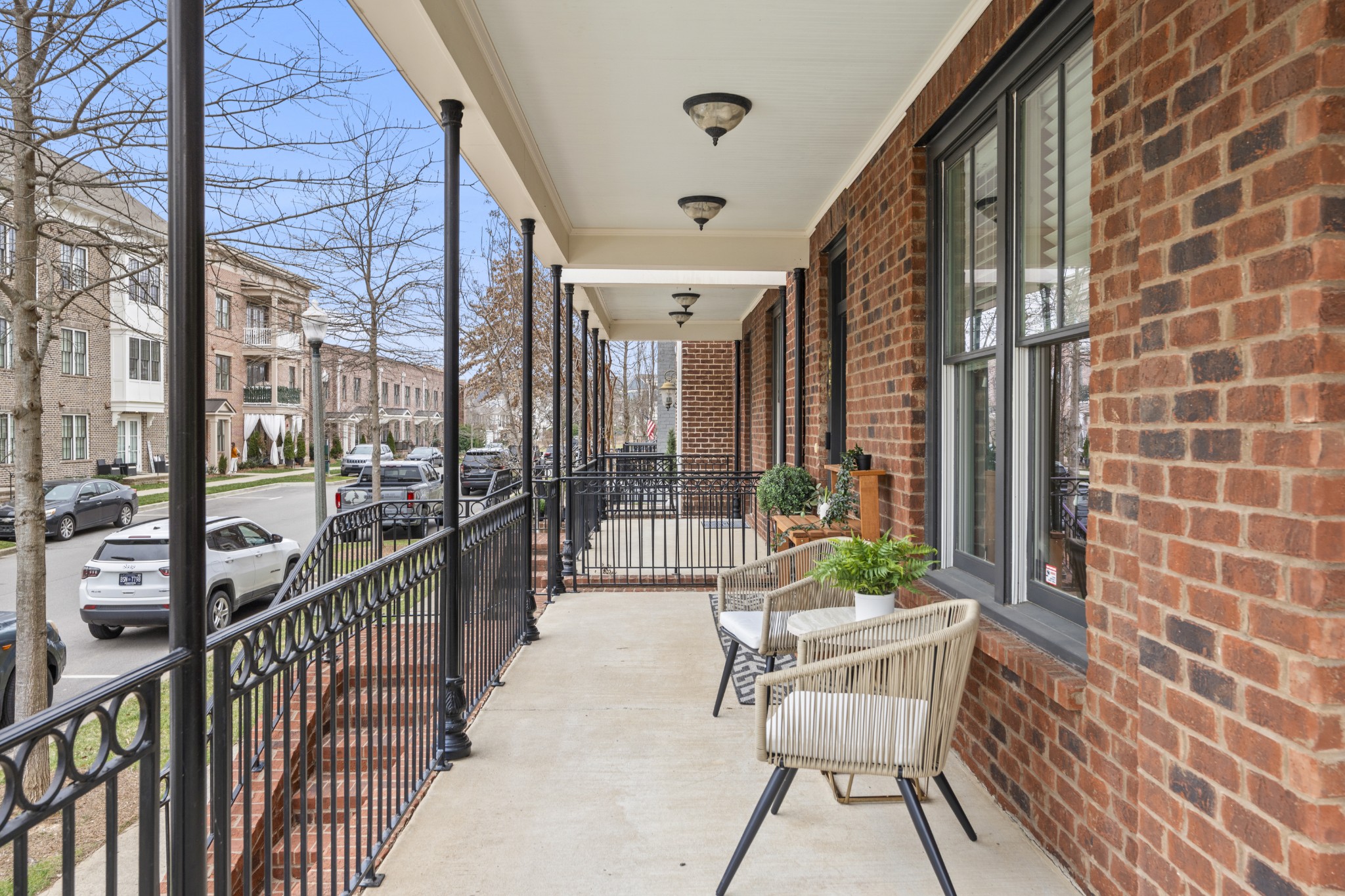 2069 Rural Plains Circle Franklin, TN 37064 - Photo 35 of 74 a view of a balcony with chairs