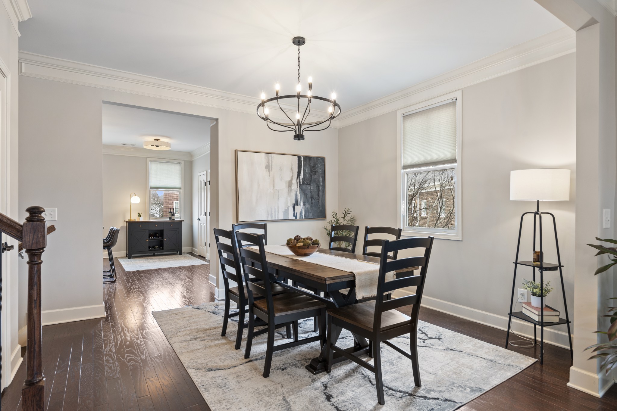 2069 Rural Plains Circle Franklin, TN 37064 - Photo 4 of 74 a view of a dining room with furniture window and wooden floor
