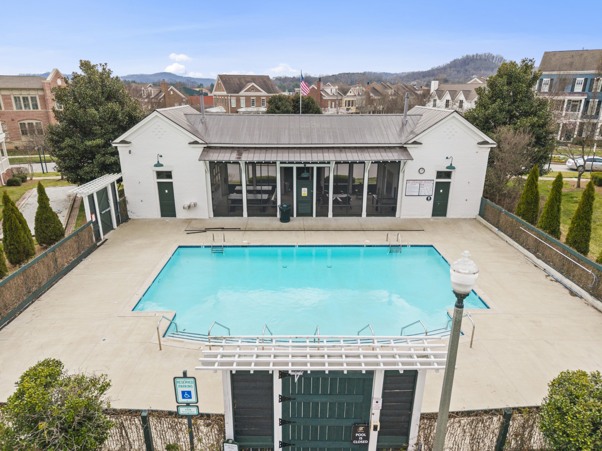 2069 Rural Plains Circle Franklin, TN 37064 - Photo 44 of 74 a view of a white house with a big yard and large trees