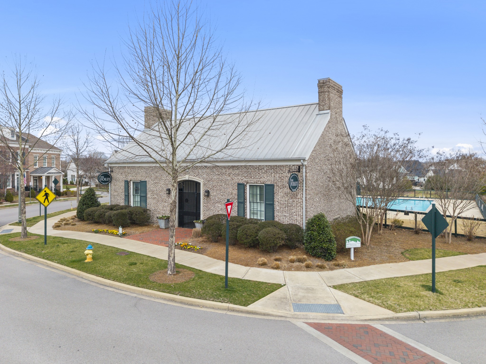 2069 Rural Plains Circle Franklin, TN 37064 - Photo 45 of 74 a front view of a house with garden