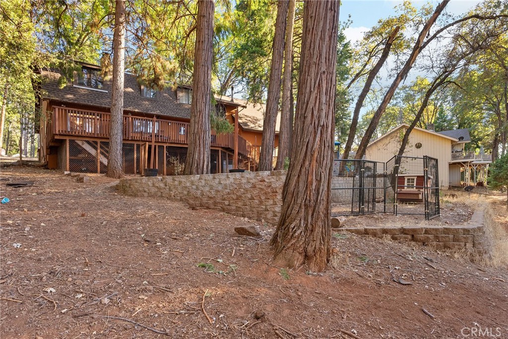 14177 Racine Circle Magalia, CA 95954 - Photo 45 of 52 a view of a house with a yard covered in snow