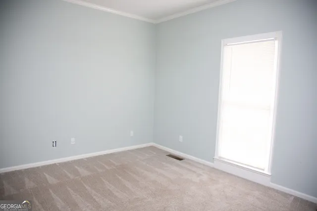 a close view of closet