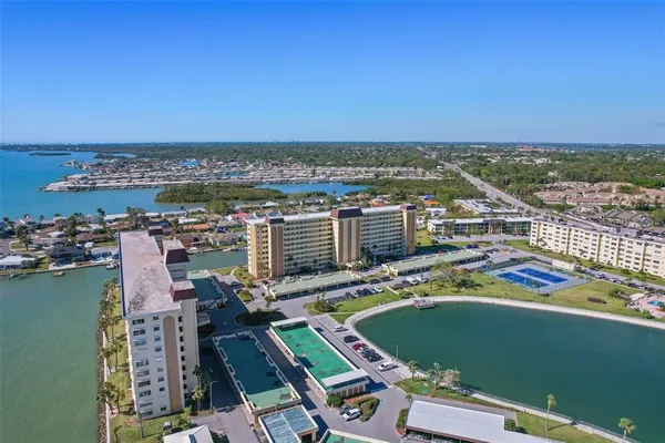 a view of a balcony with city view