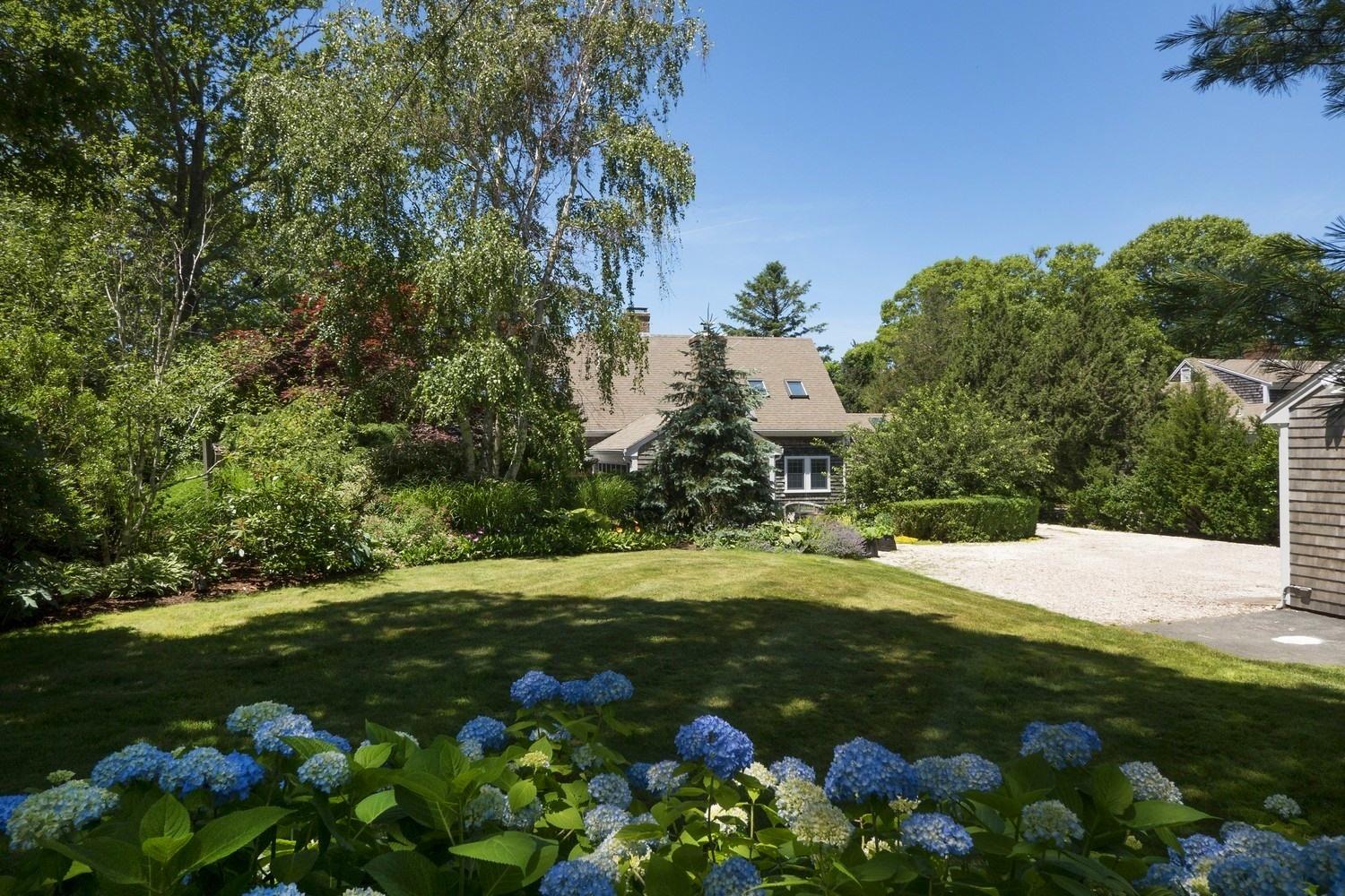 45 Gibson Road Orleans, MA 02653 - Photo 24 of 28 a view of a field with plants and trees