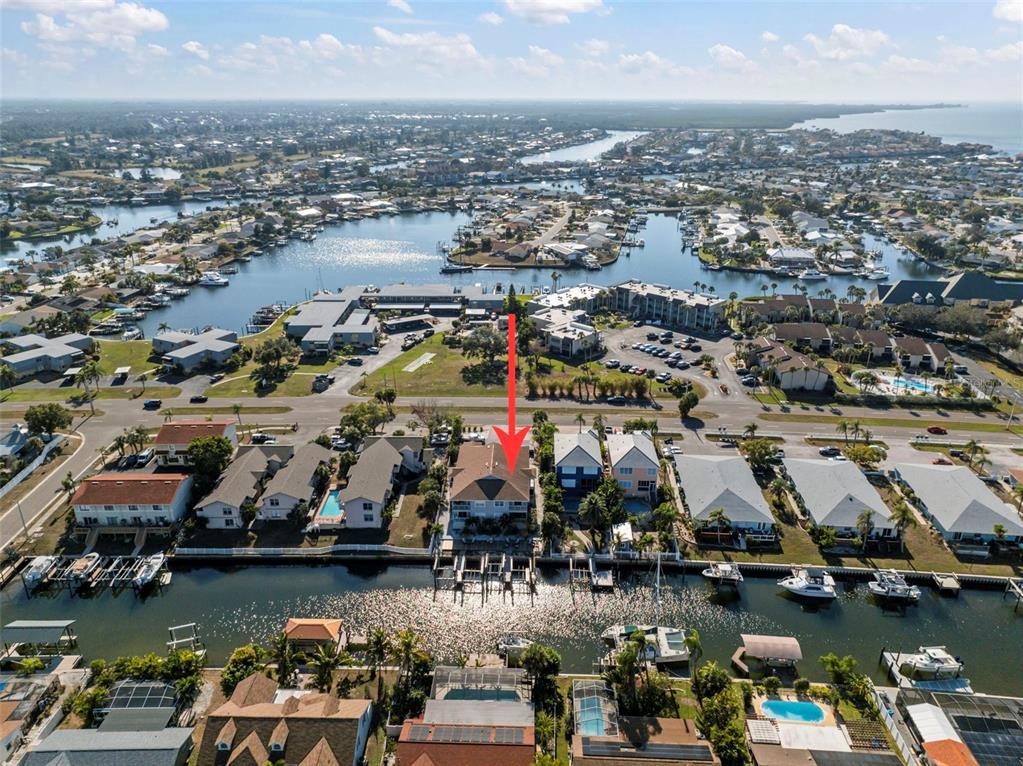 1013 Apollo Beach Boulevard, Unit 203 Apollo Beach, FL 33572 - Photo 5 of 26 an aerial view of a city with water view
