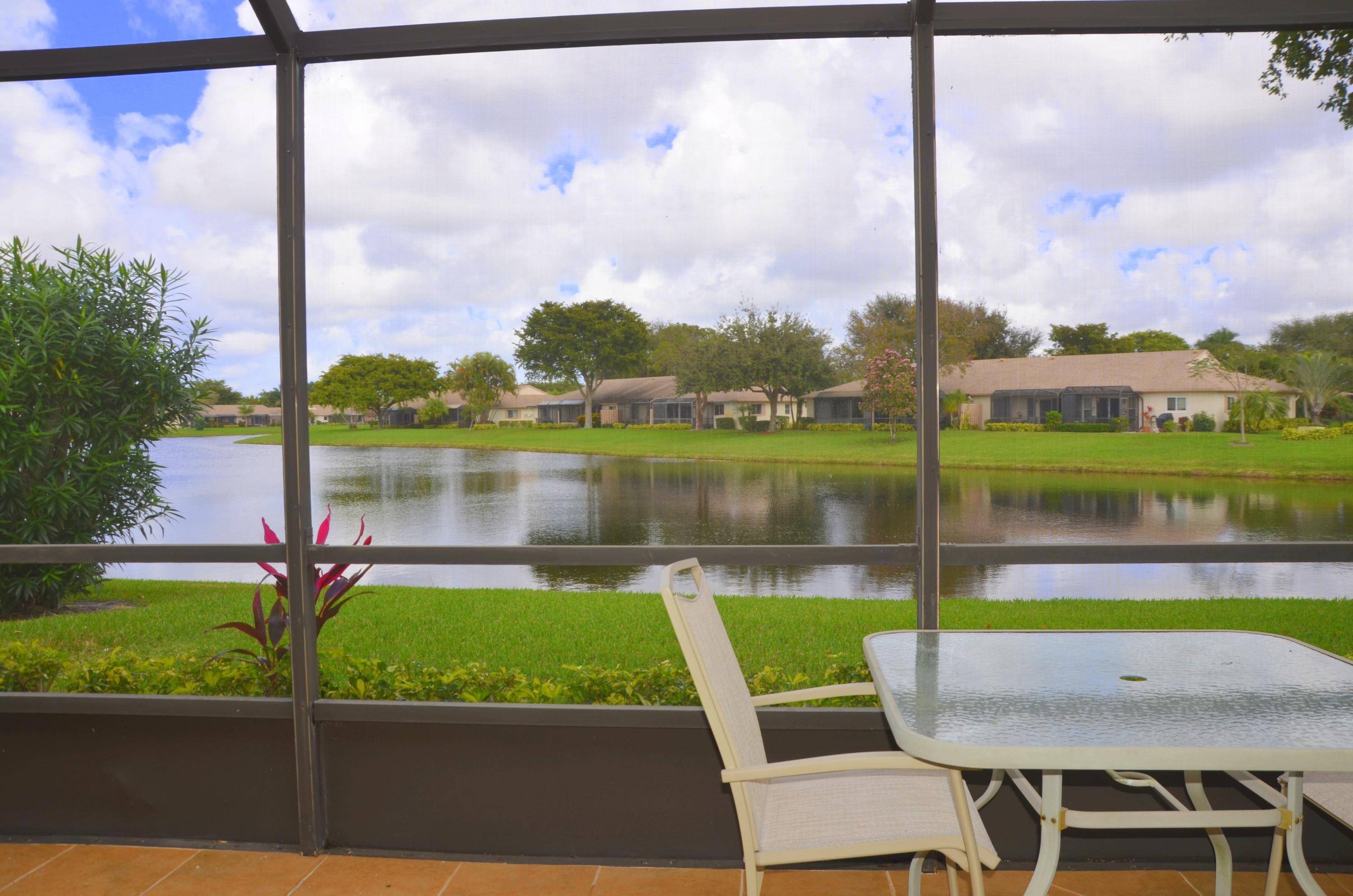 8779 Rheims Road Boca Raton, FL 33496 - Photo 19 of 23 Patio/Lake