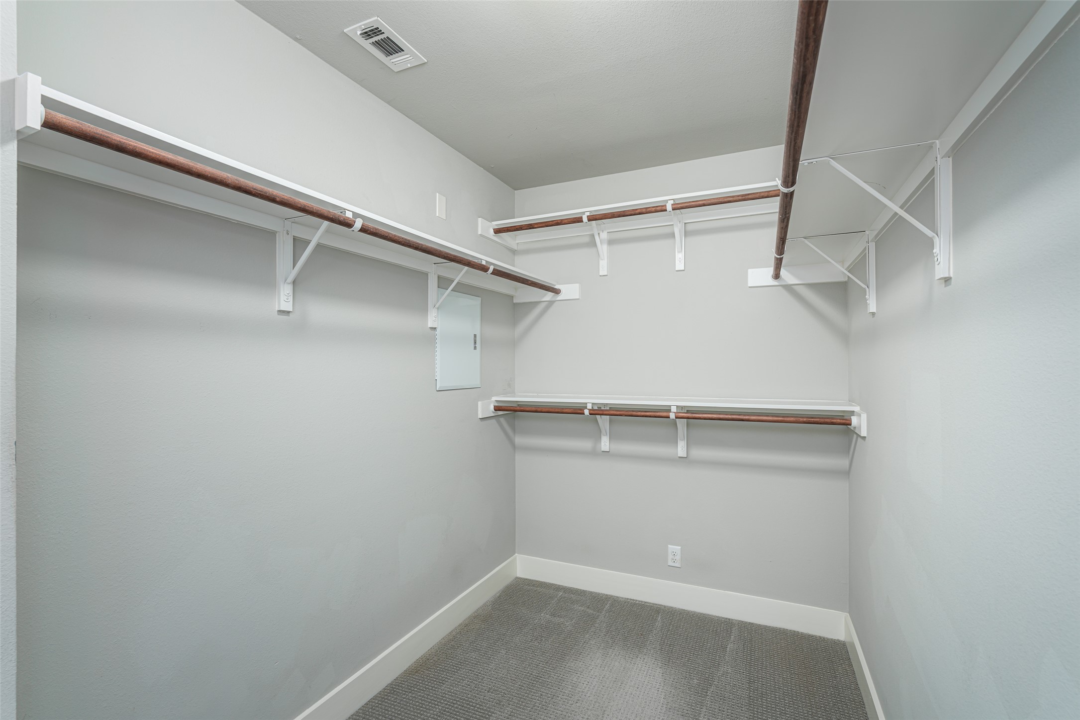 705 East 49th Street, Unit A Austin, TX 78751 - Photo 22 of 40 a view of an empty walk in closet