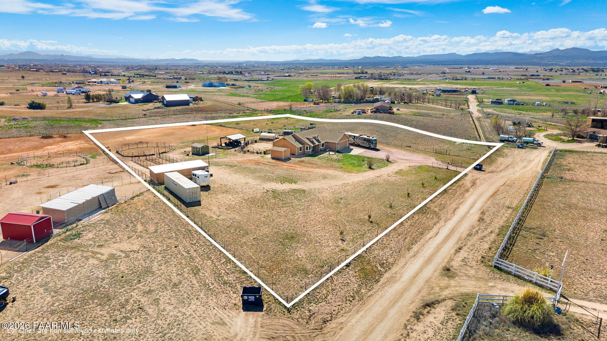26455 North Bull Snake Road Paulden, AZ 86334 - Photo 35 of 40 a view of a swimming pool with an ocean view
