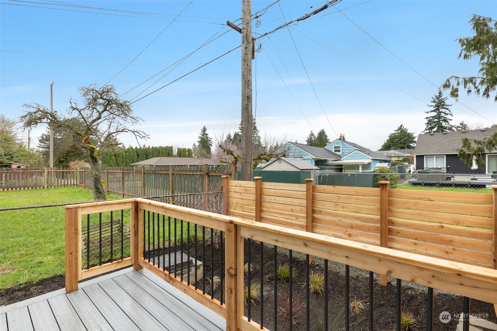 8849 30th Avenue Southwest Seattle, WA 98126 - Photo 34 of 37 a view of a balcony with lake view and ocean view