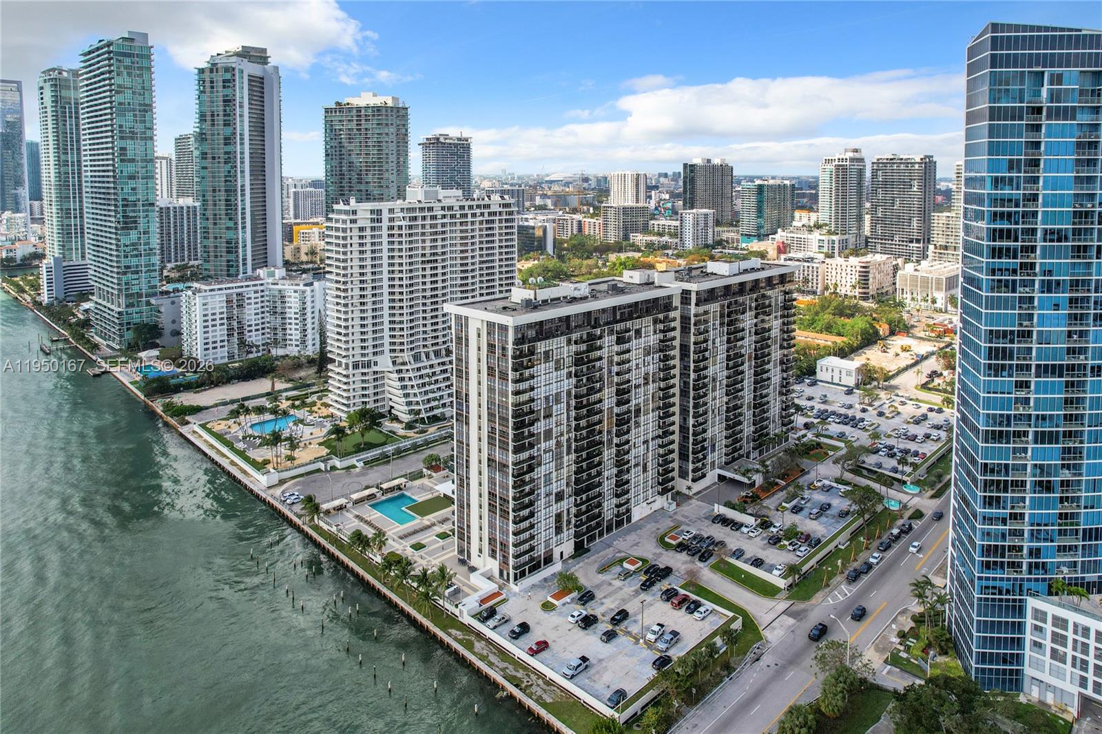 600 Northeast 36th Street, Unit 703 Miami, FL 33137 - Photo 3 of 48 a city view with tall buildings