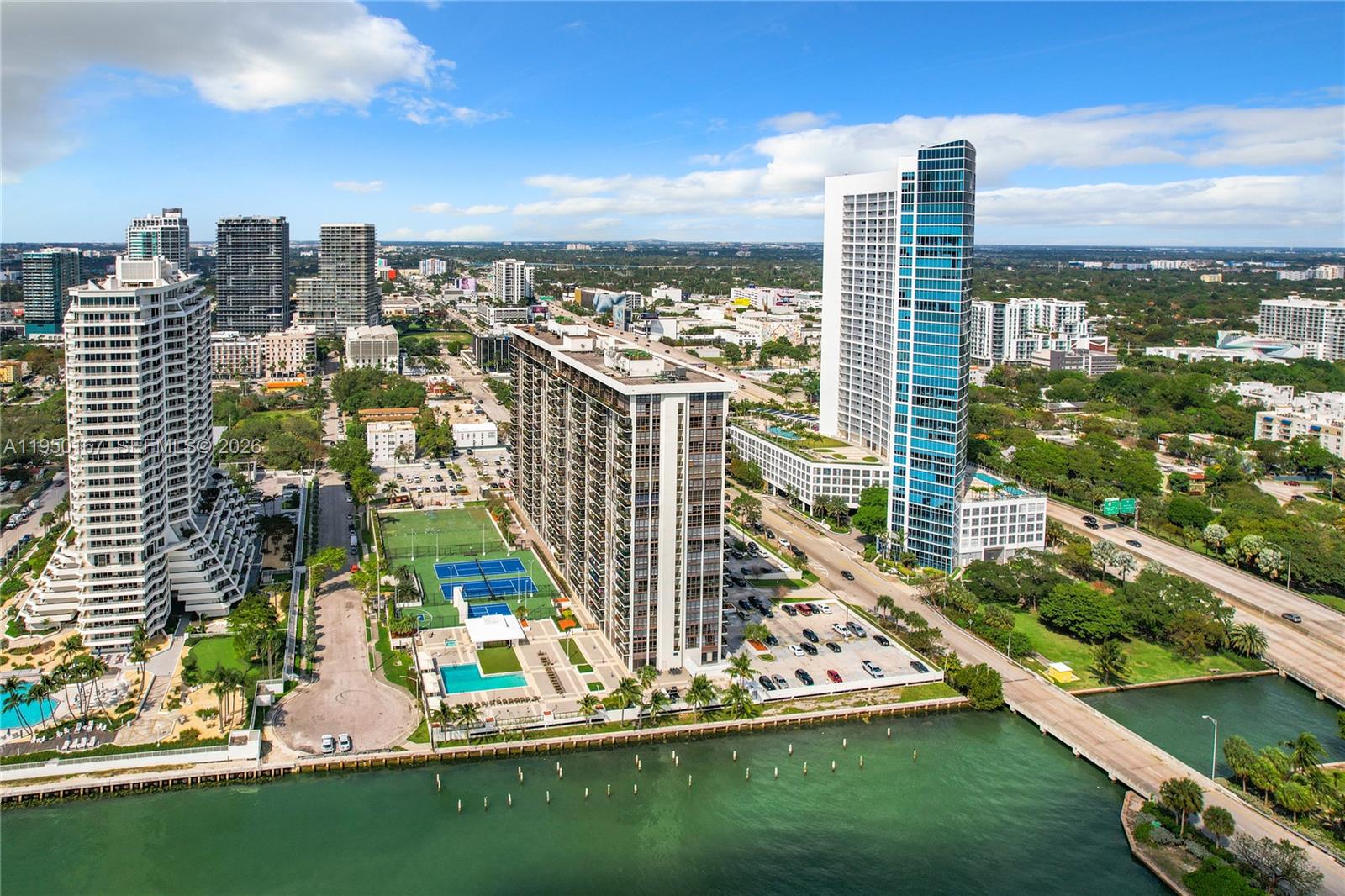 600 Northeast 36th Street, Unit 703 Miami, FL 33137 - Photo 46 of 48 a view of a city with tall buildings
