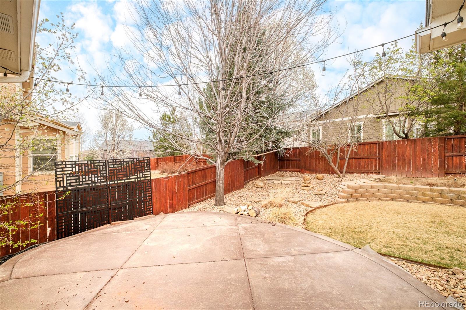 2147 Pinon Circle Erie, CO 80516 - Photo 30 of 34 a view of a backyard of snow