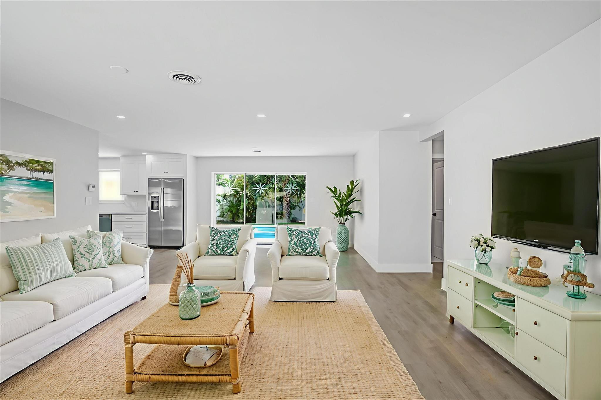 2111 Northeast 35th Street Lighthouse Point, FL 33064 - Photo 2 of 27 Family Room Staged
