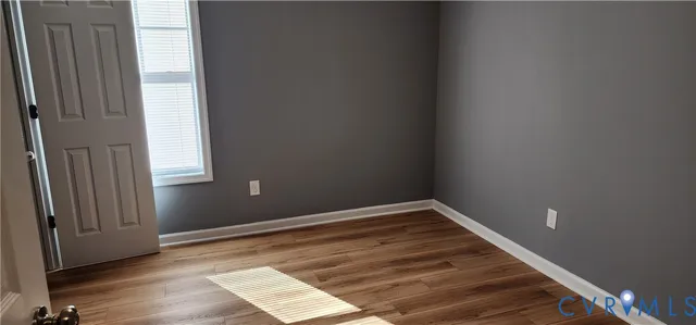 a view of wooden floor