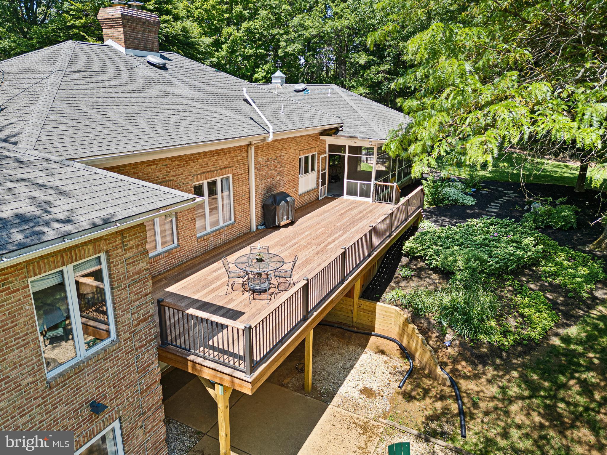 1 Ridge Run Road Chadds Ford, PA 19317 - Photo 48 of 56 Deck off Kitchen and Porch