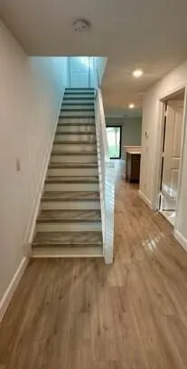 a view of entryway and hall